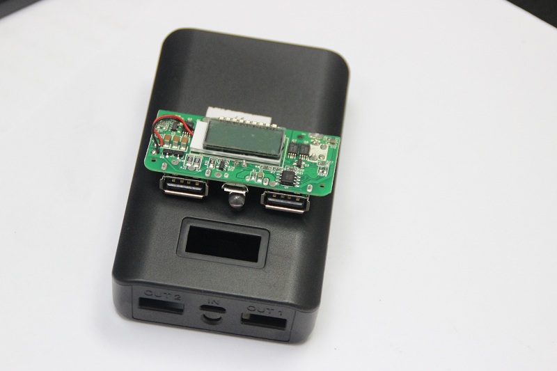LCD液晶顯示移動電源方案